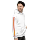Comprar Sudadera unisex blanca Bandera de España La Flamenca de Borgoña, Bandera de España, Cruz de Borgoña, Patricia Muñoz, VOX, Santiago Abascal