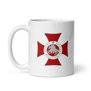 Comprar Taza Cruz Templaria La Flamenca de Borgoña, Bandera de España, Cruz de Borgoña, Patricia Muñoz, VOX, Santiago Abascal