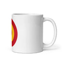 Comprar Taza Escarapela de España La Flamenca de Borgoña, Bandera de España, Cruz de Borgoña, Patricia Muñoz, VOX, Santiago Abascal