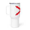 Comprar Termo con asa Cruz de Borgoña La Flamenca de Borgoña, Bandera de España, Cruz de Borgoña, Patricia Muñoz, VOX, Santiago Abascal