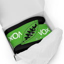 Comprar Zapatillas de lona de caña alta VOX La Flamenca de Borgoña, Bandera de España, Cruz de Borgoña, Patricia Muñoz, VOX