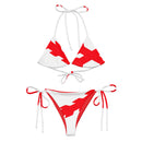 Bikini de triángulo Cruz de Borgoña - LaFlamencadeBorgoña