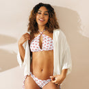 Bikini de triángulo Cruz de Borgoña mosaico - LaFlamencadeBorgoña