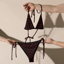 Bikini de triángulo Cruz de Borgoña mosaico - LaFlamencadeBorgoña