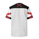Camisa Cruz de Borgoña y Lunares manga corta unisex - LaFlamencadeBorgoña