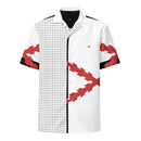 Camisa Cruz de Borgoña y Lunares manga corta unisex - LaFlamencadeBorgoña