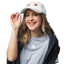 Gorra Cruz de Borgoña y Bandera España - LaFlamencadeBorgoña