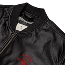 Chaqueta bomber piel vegana Falange - LaFlamencadeBorgoña