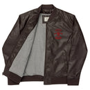 Chaqueta bomber piel vegana Falange - LaFlamencadeBorgoña