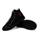 Zapatillas Falange de lona de caña alta para hombre - LaFlamencadeBorgoña