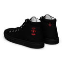 Zapatillas Falange de lona de caña alta para hombre - LaFlamencadeBorgoña