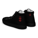 Zapatillas Falange de lona de caña alta para hombre - LaFlamencadeBorgoña