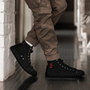Zapatillas Falange de lona de caña alta para hombre - LaFlamencadeBorgoña