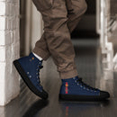 Zapatillas Infantería de Marina de lona de caña alta para hombre - LaFlamencadeBorgoña