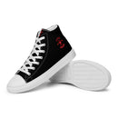 Zapatillas Falange de lona de caña alta para hombre - LaFlamencadeBorgoña
