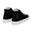 Zapatillas Falange de lona de caña alta para hombre - LaFlamencadeBorgoña