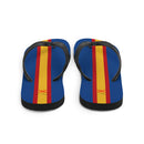 Chanclas Bandera de España azules - LaFlamencadeBorgoña
