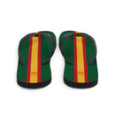 Chanclas Bandera de España verde - LaFlamencadeBorgoña