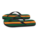 Chanclas Bandera de España verde - LaFlamencadeBorgoña