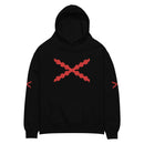 Sudadera Cruz de Borgoña oversize unisex - LaFlamencadeBorgoña