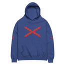 Sudadera Cruz de Borgoña oversize unisex - LaFlamencadeBorgoña