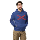 Sudadera Cruz de Borgoña oversize unisex - LaFlamencadeBorgoña