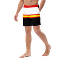 Comprar Bañador Bandera España rayas rojo y negro hombre Bandera España La Flamenca de Borgoña Patricia Muñoz VOX