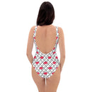 Comprar Bañador Besos Bandera España La Flamenca de Borgoña Patricia Muñoz VOX