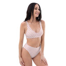 Comprar Bikini Cruz de Borgoña mosaico talle alto Bandera España La Flamenca de Borgoña Patricia Muñoz VOX