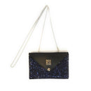 Comprar Bolso Brillo Azul TRIPLE posición Bandera España La Flamenca de Borgoña Patricia Muñoz VOX