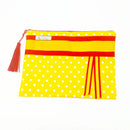 Comprar Bolso mano flamenco amarillo Bandera España La Flamenca de Borgoña Patricia Muñoz VOX