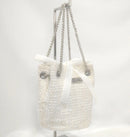 Comprar Bolso saco bombonera Channel borreguito "Moscú" Bandera España La Flamenca de Borgoña Patricia Muñoz VOX