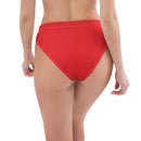 Comprar Braguita bikini Bandera España talle alto Patchwork Bandera España La Flamenca de Borgoña Patricia Muñoz VOX