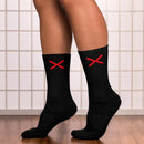 Comprar Calcetines Cruz de Borgoña Bandera España La Flamenca de Borgoña Patricia Muñoz VOX