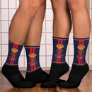 Comprar Calcetines Infantería de Marina con bandera España Bandera España La Flamenca de Borgoña Patricia Muñoz VOX