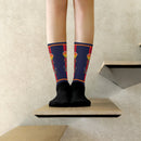 Comprar Calcetines Infantería de Marina con bandera España Bandera España La Flamenca de Borgoña Patricia Muñoz VOX