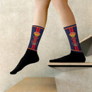 Comprar Calcetines Infantería de Marina con bandera España Bandera España La Flamenca de Borgoña Patricia Muñoz VOX
