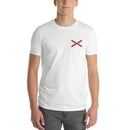 Comprar Camiseta Cruz de Borgoña Unisex de manga corta - 2XL - OFERTA La Flamenca de Borgoña Bandera España