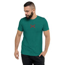 Comprar Camiseta Cruz de Borgoña bordada de manga corta Bandera España La Flamenca de Borgoña Patricia Muñoz VOX