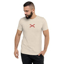 Comprar Camiseta Cruz de Borgoña bordada de manga corta Bandera España La Flamenca de Borgoña Patricia Muñoz VOX