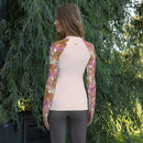 Comprar Camiseta Surf flores UPF50 mujer Bandera España La Flamenca de Borgoña Patricia Muñoz VOX