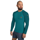 Comprar Camiseta UPF50 para surf y playa hombre Bandera España La Flamenca de Borgoña Patricia Muñoz VOX