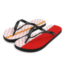 Chanclas Cruz de Borgoña y bandera de España La Flamenca de Borgoña Patricia Muñoz VOX