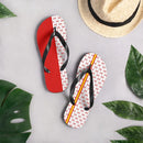 Chanclas Cruz de Borgoña y bandera de España La Flamenca de Borgoña Patricia Muñoz VOX