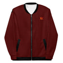 Comprar Chaqueta bomber unisex Cruz Borgoña mosaico Bandera España La Flamenca de Borgoña Patricia Muñoz VOX