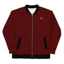 Comprar Chaqueta bomber unisex Cruz Borgoña mosaico Bandera España La Flamenca de Borgoña Patricia Muñoz VOX
