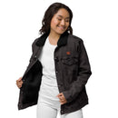Comprar Chaqueta vaquera borreguillo unisex Cruz de Borgoña Bandera España La Flamenca de Borgoña Patricia Muñoz VOX