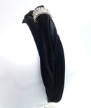 Comprar Diadema felpa negra nudo Bandera España La Flamenca de Borgoña Patricia Muñoz VOX