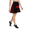 Falda Cruz de Borgoña negra La Flamenca de Borgoña Patricia Muñoz VOX