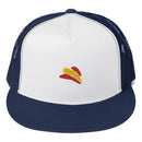 Comprar Gorra Bandera España bordada trucker Bandera España La Flamenca de Borgoña Patricia Muñoz VOX